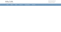 Desktop Screenshot of kirbycobb.com
